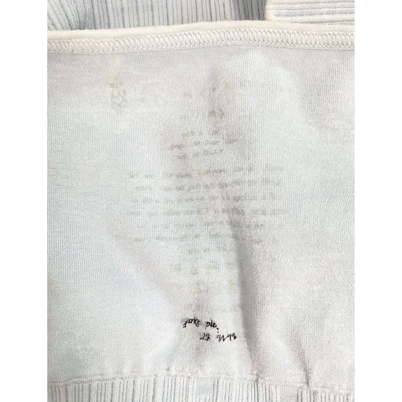 Free People Movement Good Karma Crop Tank, Ice Grey Blue - Size M/L - Picture 9 of 9